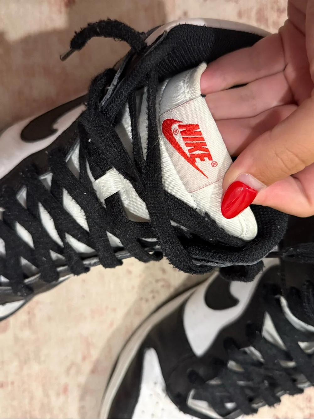 Nike Dunk High “Panda” Black/White